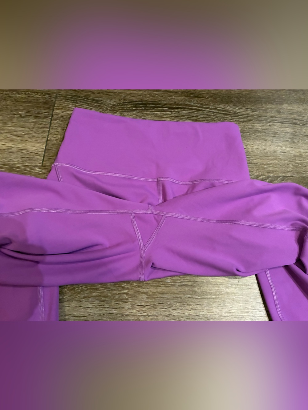 Lululemon Wunder Train High-Rise Tight with Pockets 25" in Moonlit Magenta Sz 6 - Picture 7 of 9